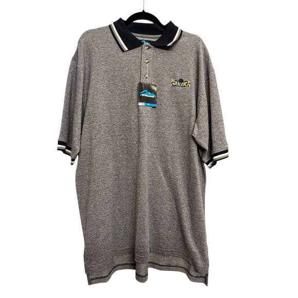 Tri Mountain Polo Shirt NWT Octopus Oil Na Kika Oil & Gas Platform Mens Large - Picture 1 of 10